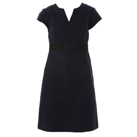 EUC Boden Navy Blue Dress 8P - Picture 2 of 5